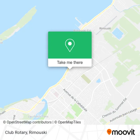 Club Rotary map