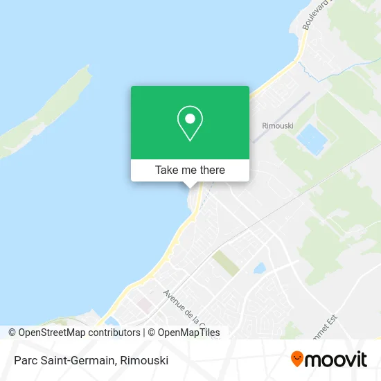 Parc Saint-Germain map