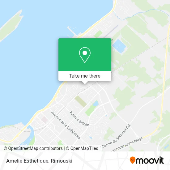 Amelie Esthetique map