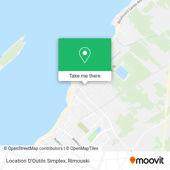 Location D'Outils Simplex map