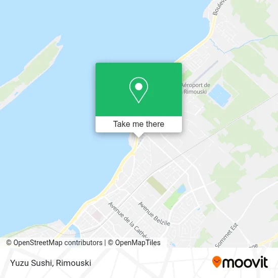 Yuzu Sushi map