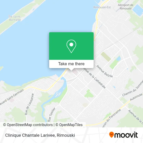 Clinique Chantale Larivee map