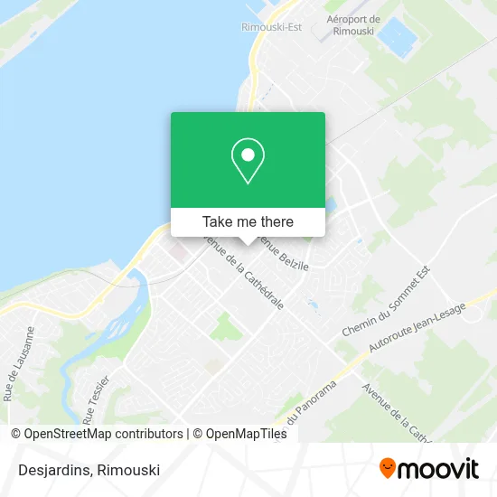 Desjardins map