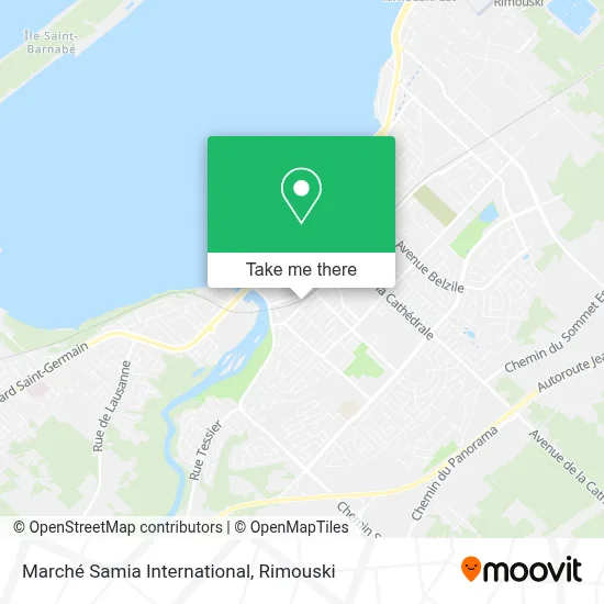 Marché Samia International map