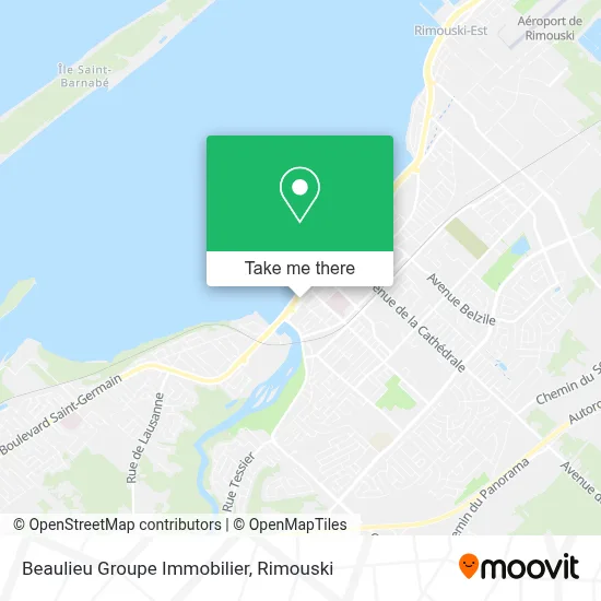 Beaulieu Groupe Immobilier map