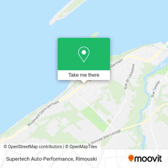 Supertech Auto-Performance map
