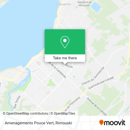 Amenagements Pouce Vert map