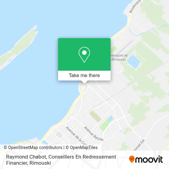 Raymond Chabot, Conseillers En Redressement Financier map