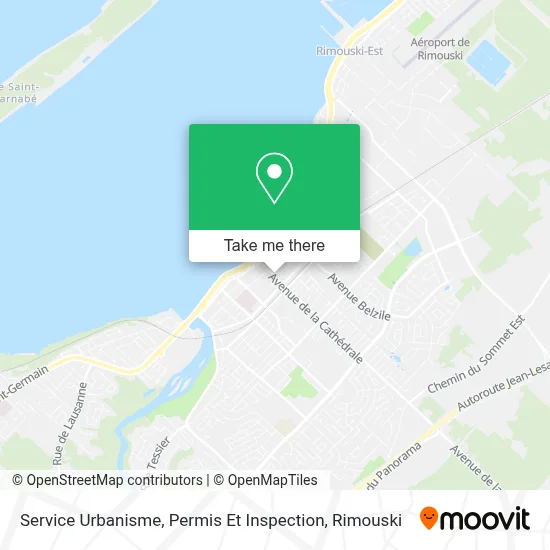 Service Urbanisme, Permis Et Inspection map