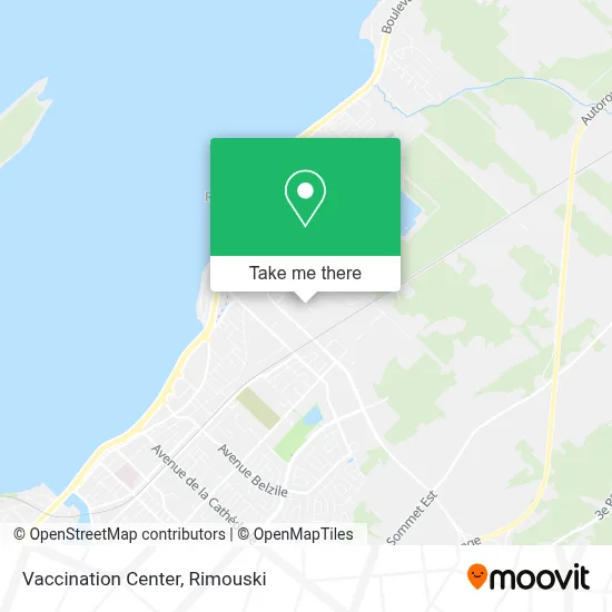 Centre De Vaccination map