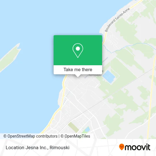 Location Jesna Inc. map