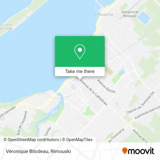 Véronique Bilodeau map