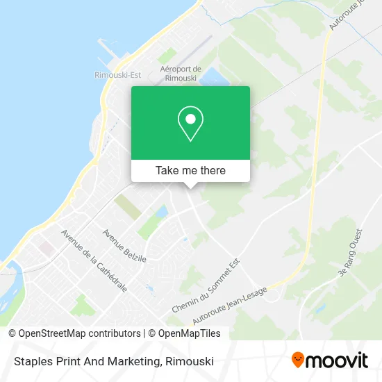 Staples Print And Marketing map