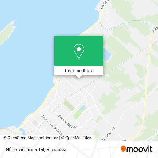 Gfl Environmental map