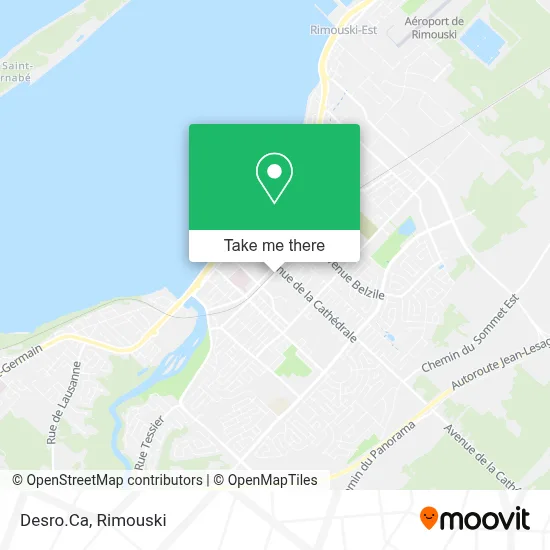 Desro.Ca map