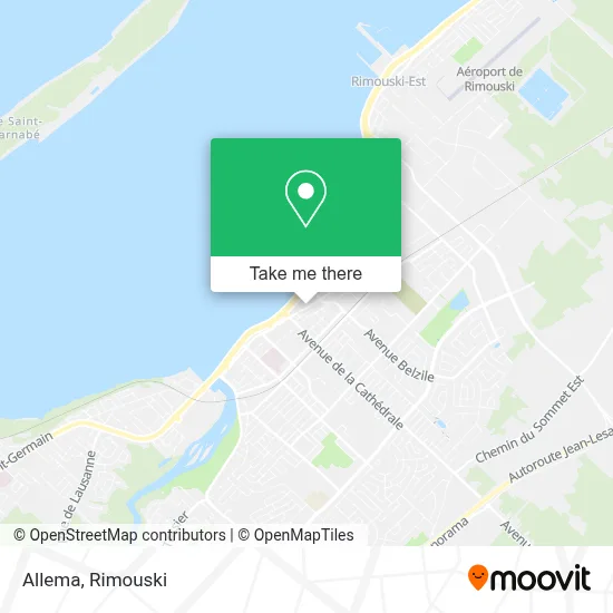 Allema map