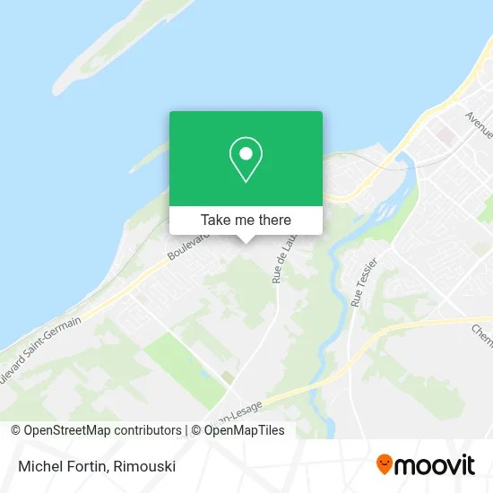 Michel Fortin map