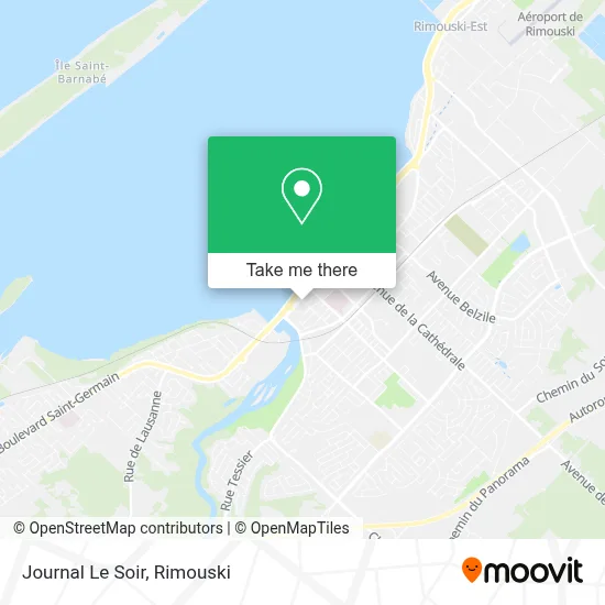 Journal Le Soir map