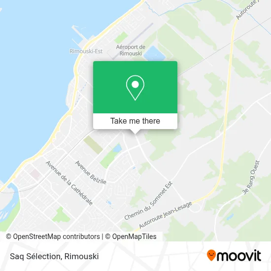 Saq Sélection map