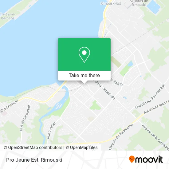 Pro-Jeune Est map