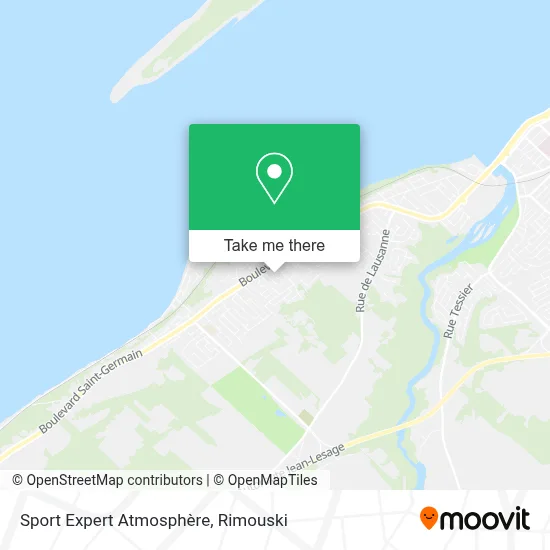 Sport Expert Atmosphère map