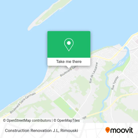Construction Renovation J.L map