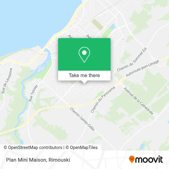 Plan Mini Maison map