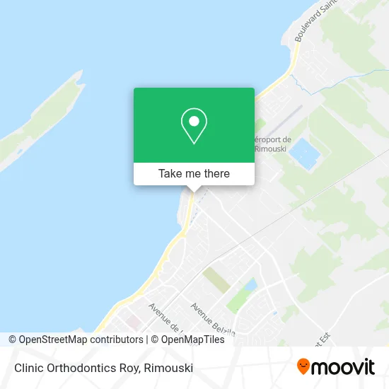 Clinic Orthodontics Roy map