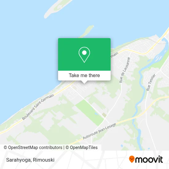 Sarahyoga map