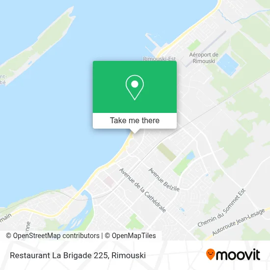 Restaurant La Brigade 225 map
