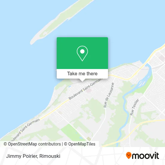 Jimmy Poirier map