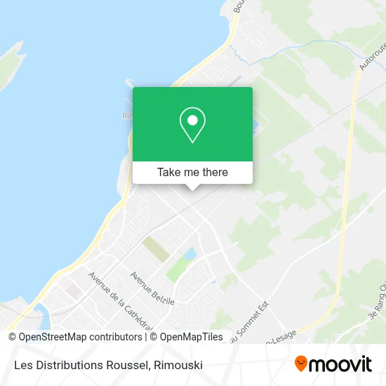 Les Distributions Roussel map