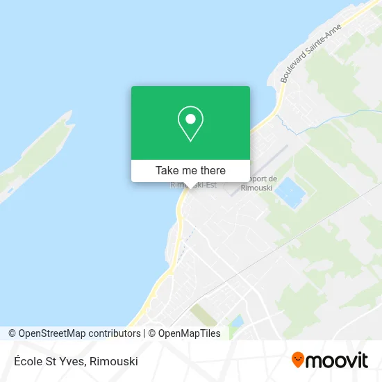 École St Yves map