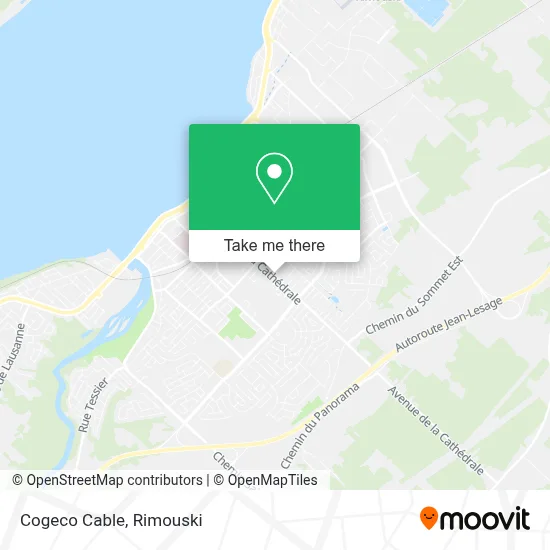 Cogeco Cable map