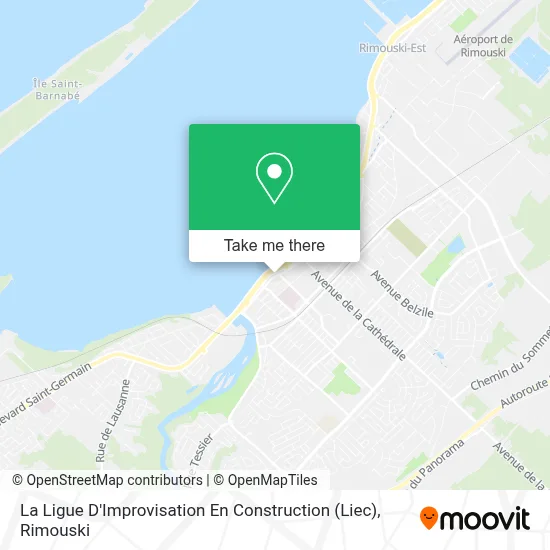 La Ligue D'Improvisation En Construction (Liec) map