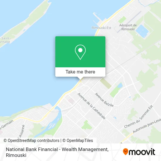 National Bank Financial - Wealth Management map