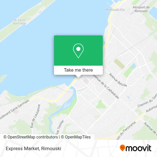 Marché Express map
