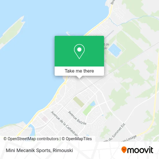 Mini Mecanik Sports map