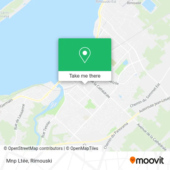 Mnp Ltée map
