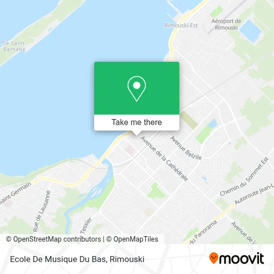 Ecole De Musique Du Bas map