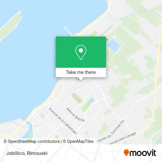 Jobillico map