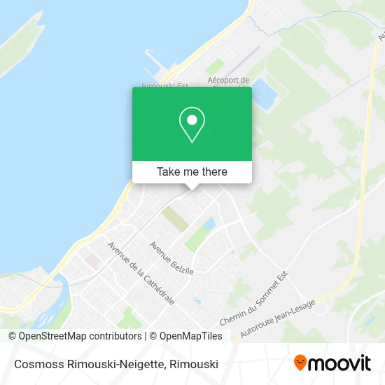 Cosmoss Rimouski-Neigette map