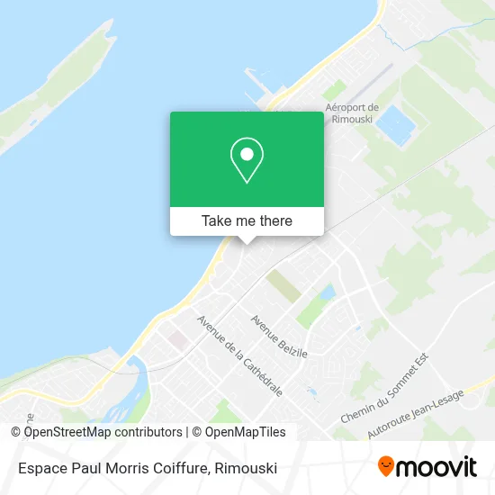 Espace Paul Morris Coiffure map