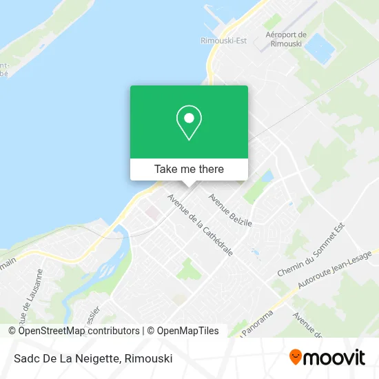 Sadc De La Neigette map