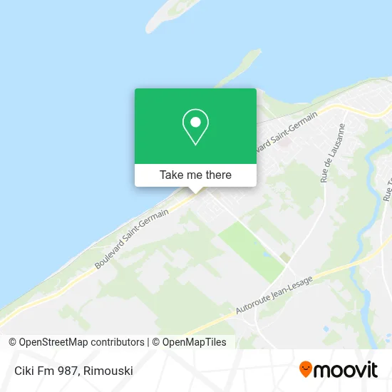 Ciki Fm 987 map