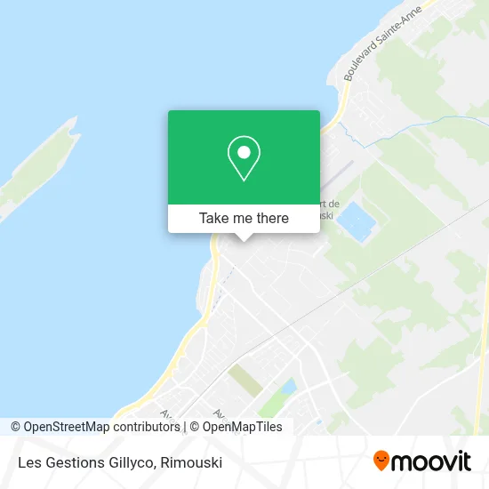 Les Gestions Gillyco map