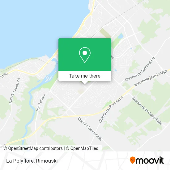 La Polyflore map