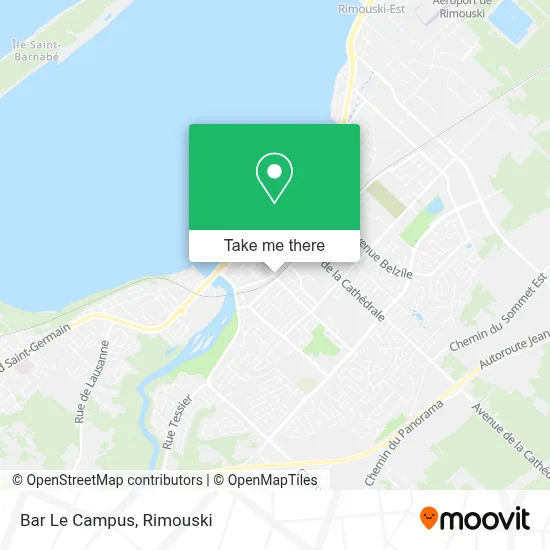 Bar Le Campus map