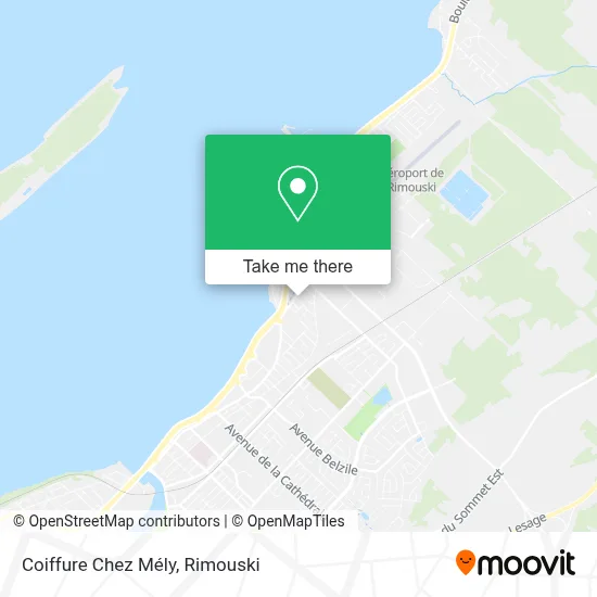 Coiffure Chez Mély map