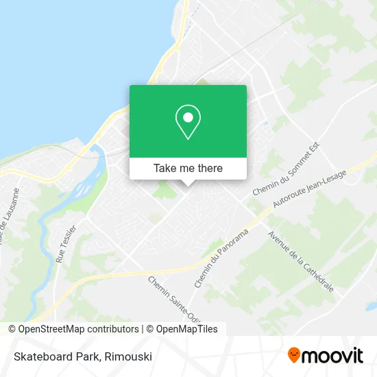 Skateboard Park map